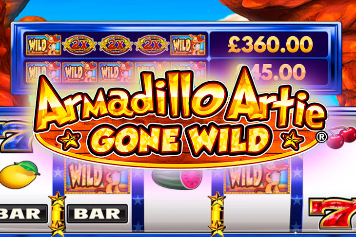 Armadillo Artie Gone Wild - DWG slot at Lemon Kasyno Casino